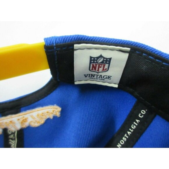 Los Angeles Rams Mitchell & Ness Mens New Vintage 40th Anniversary Hat Blue Gold - Picture 5 of 7